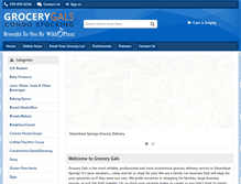 Tablet Screenshot of grocerygals.com
